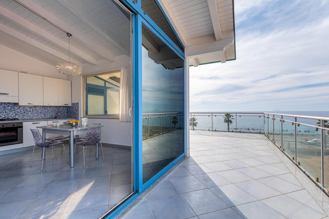 Terraces D'Orlando - Family Apartments With Sea View And Pool Капо-д'Орландо Экстерьер фото