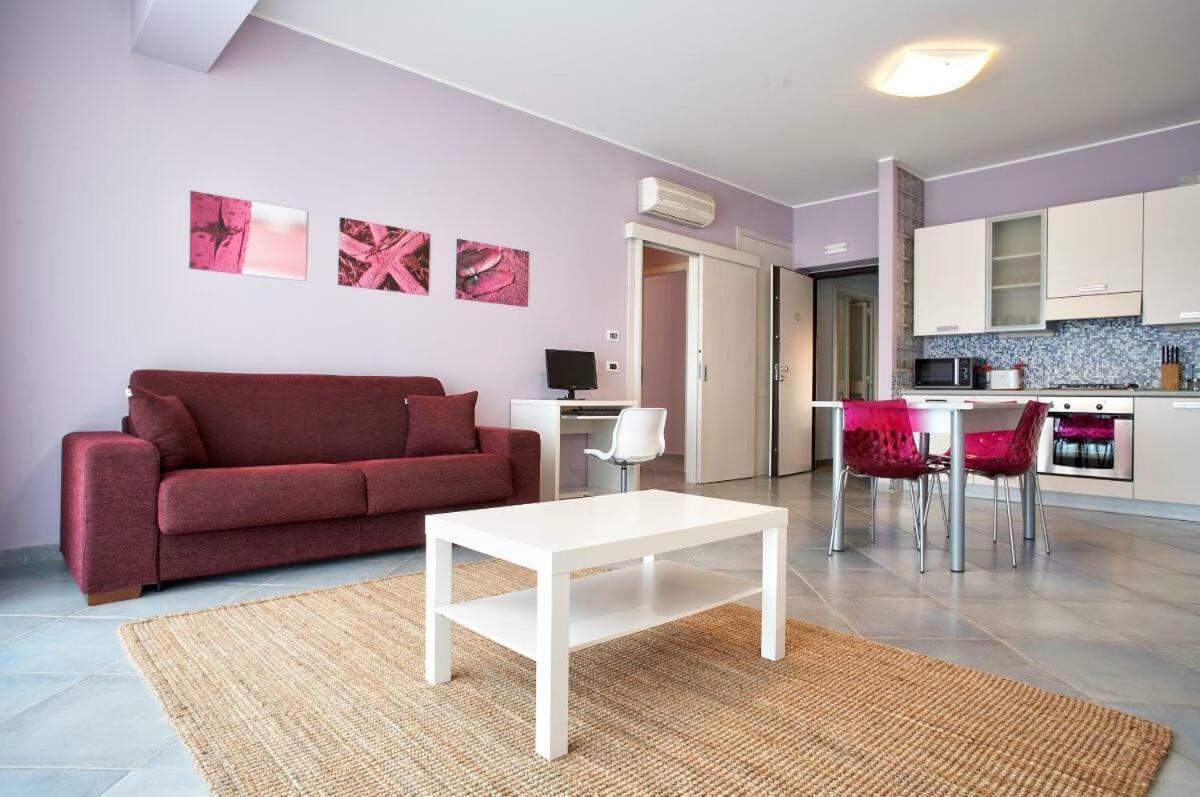 Terraces D'Orlando - Family Apartments With Sea View And Pool Капо-д'Орландо Экстерьер фото