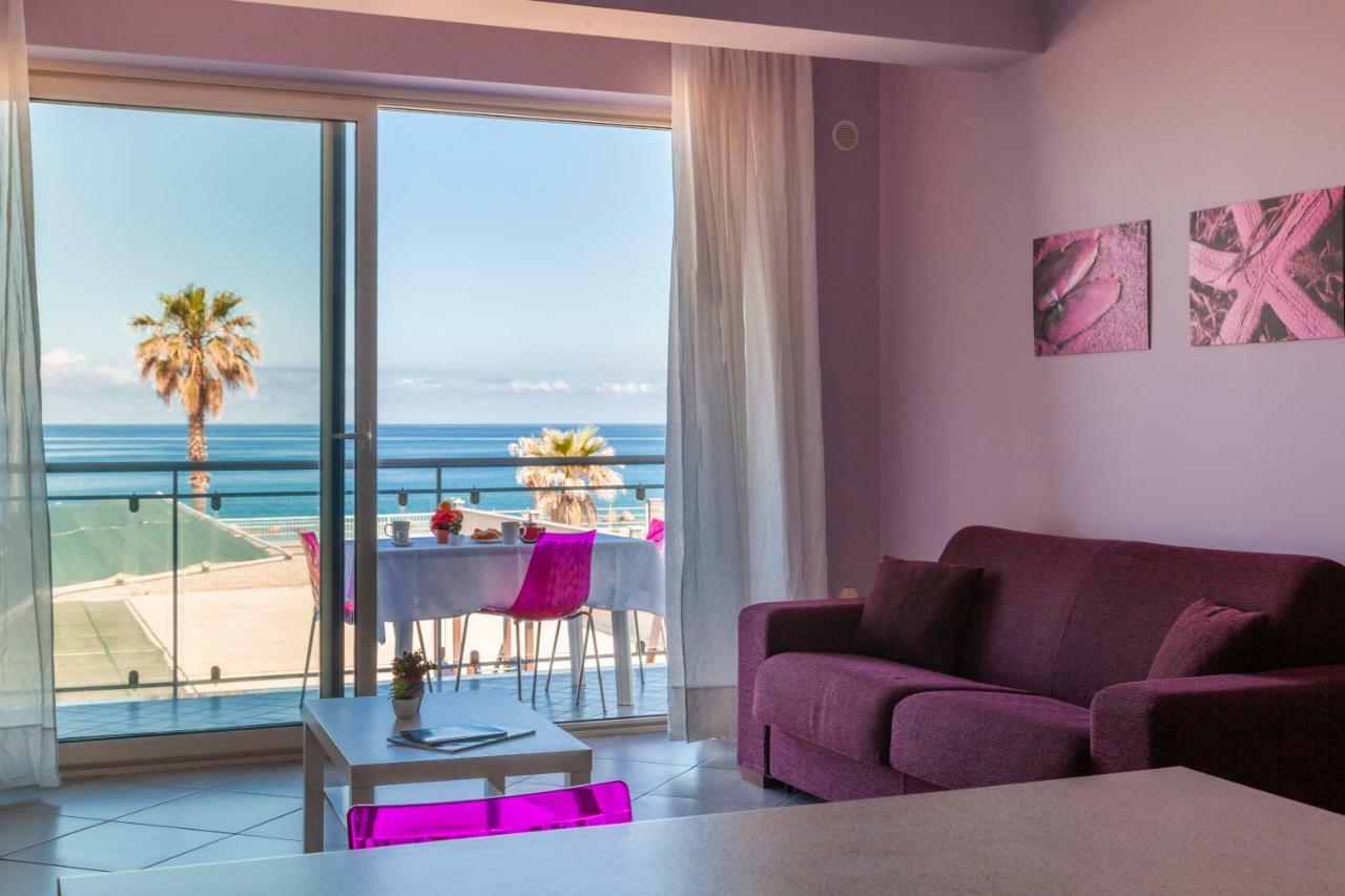 Terraces D'Orlando - Family Apartments With Sea View And Pool Капо-д'Орландо Экстерьер фото